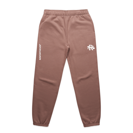 Classic RS Track Pants - White, Cozy Pink - Women's