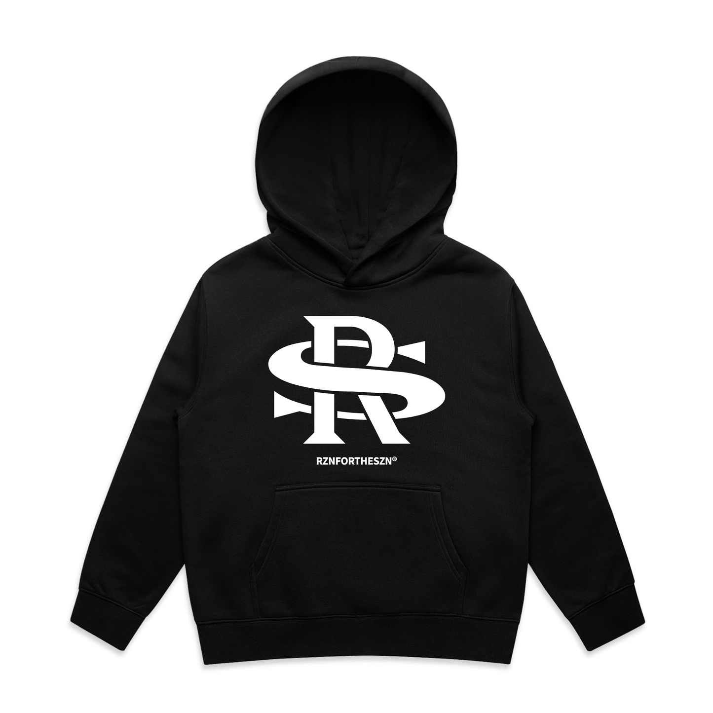 Classic RS Hoodie - White, Black - Youth