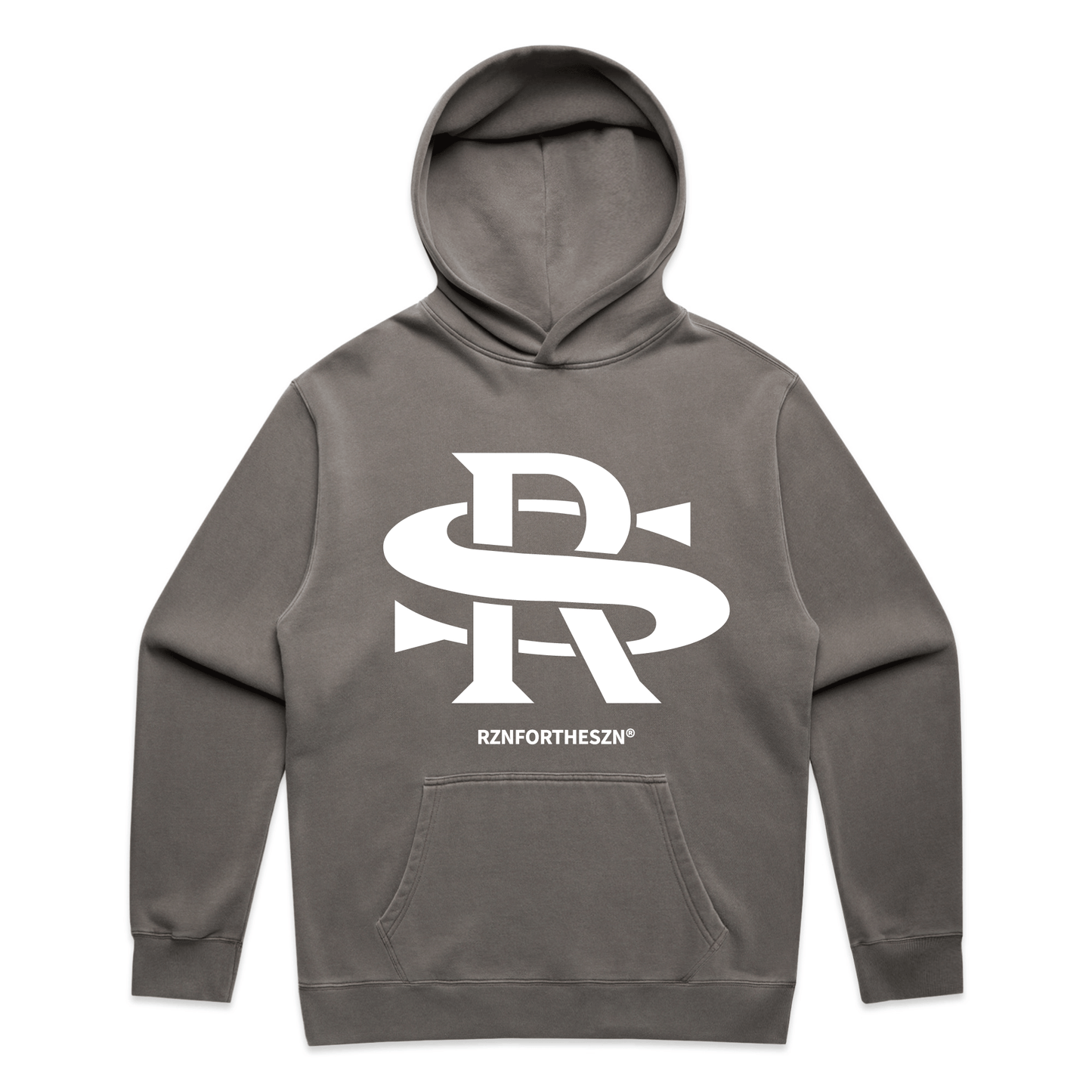 Classic RS Hoodie - White, Faded Grey - Men's