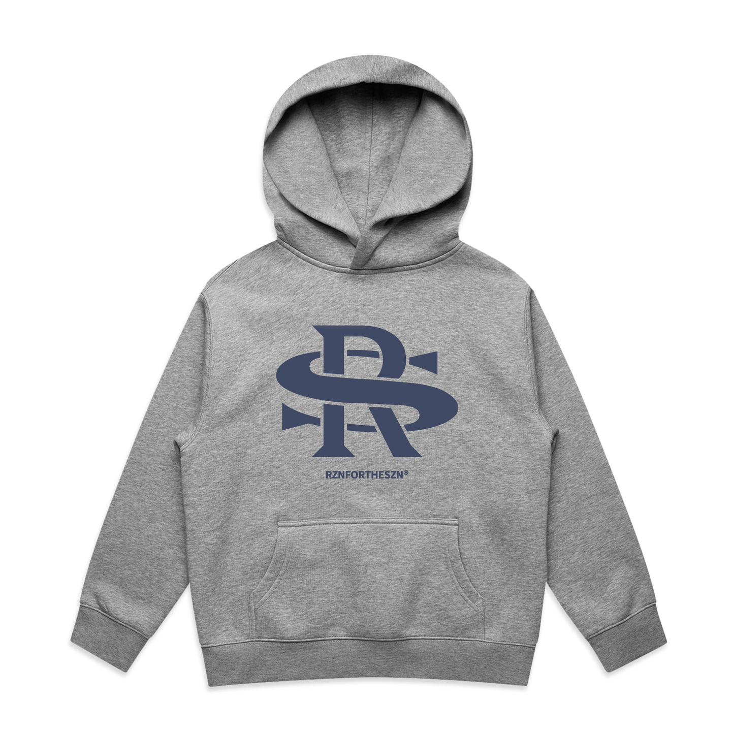 Classic RS Hoodie - Ash Navy, Grey Marle - Youth