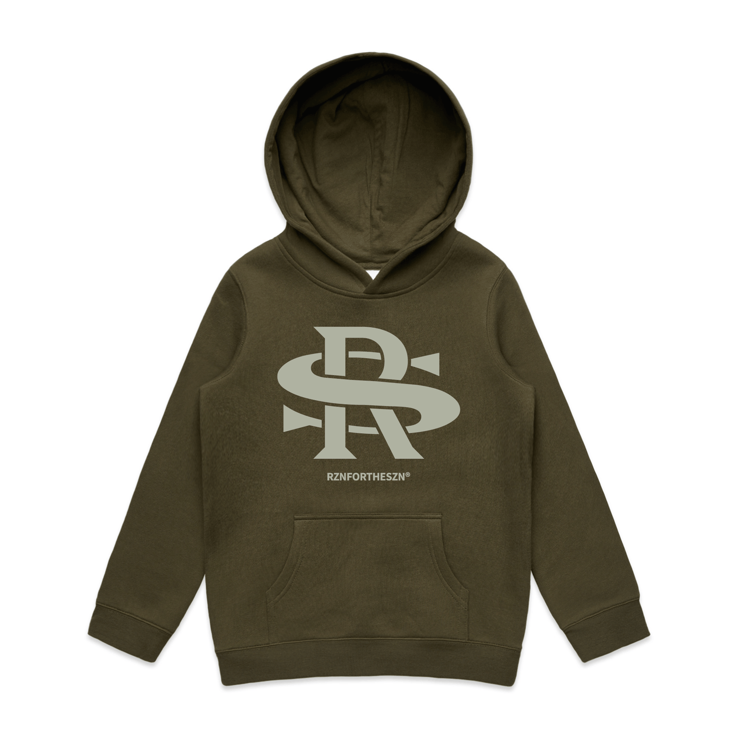 Classic RS Hoodie - Light Moss, Army Green - Youth