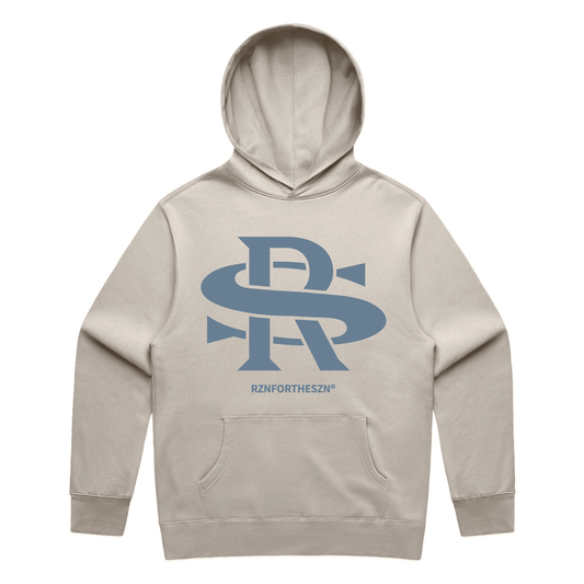 Classic RS Hoodie - Stone Blue, Cream - Men's