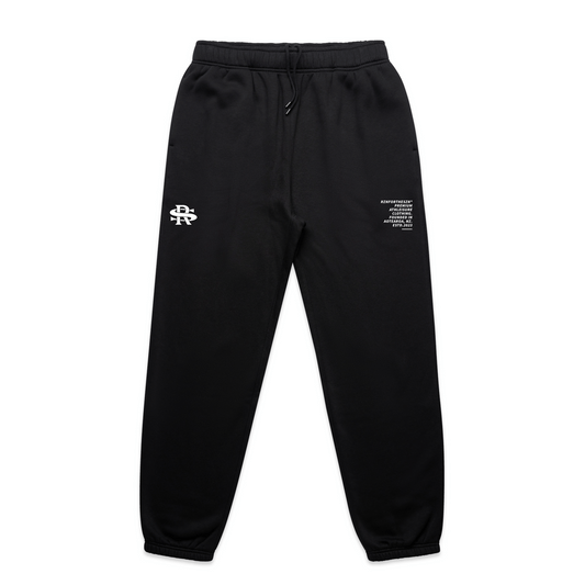 Iconic RS Track Pants - White, Black - Men's