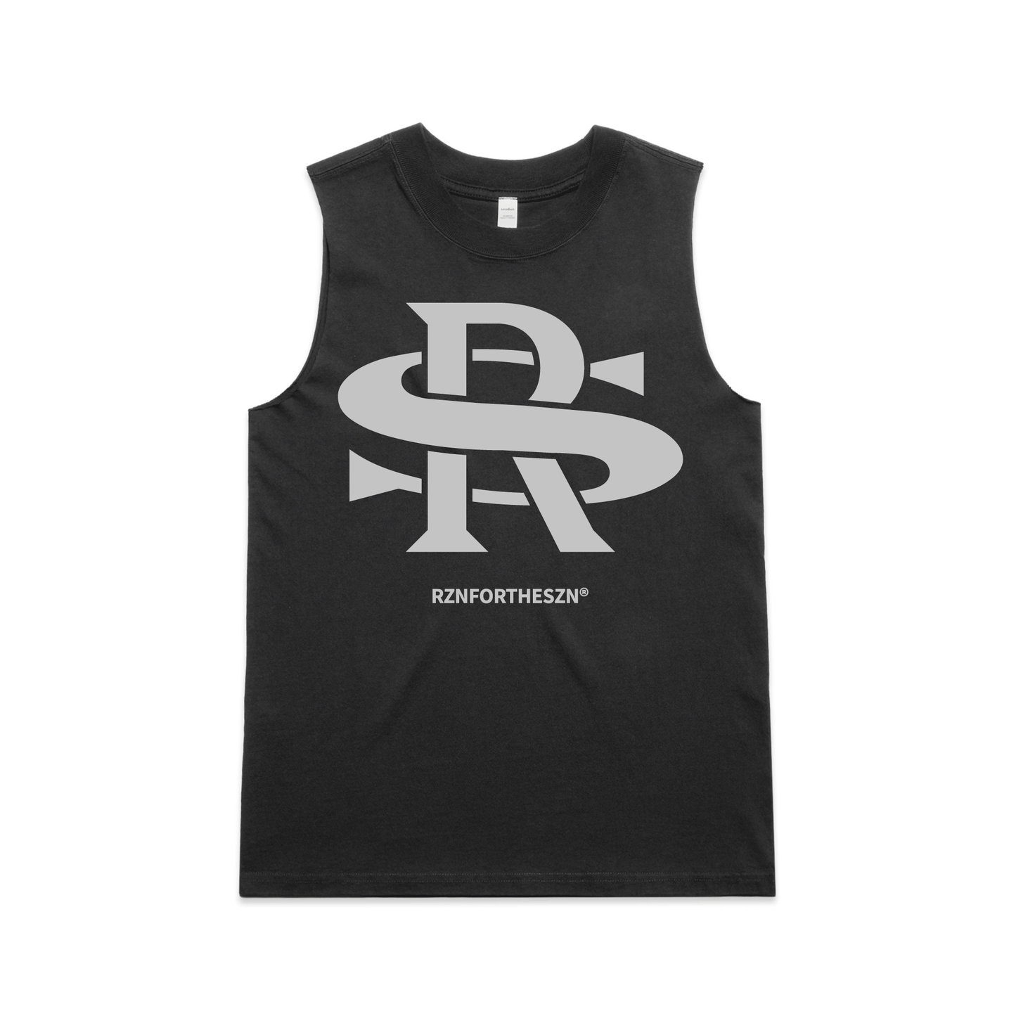 Iconic RS Oversized Tank - Off-White, Faded Black - Women's