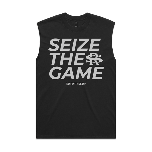 STG Statement Oversized Tank - Off-White, Faded Black - Men's